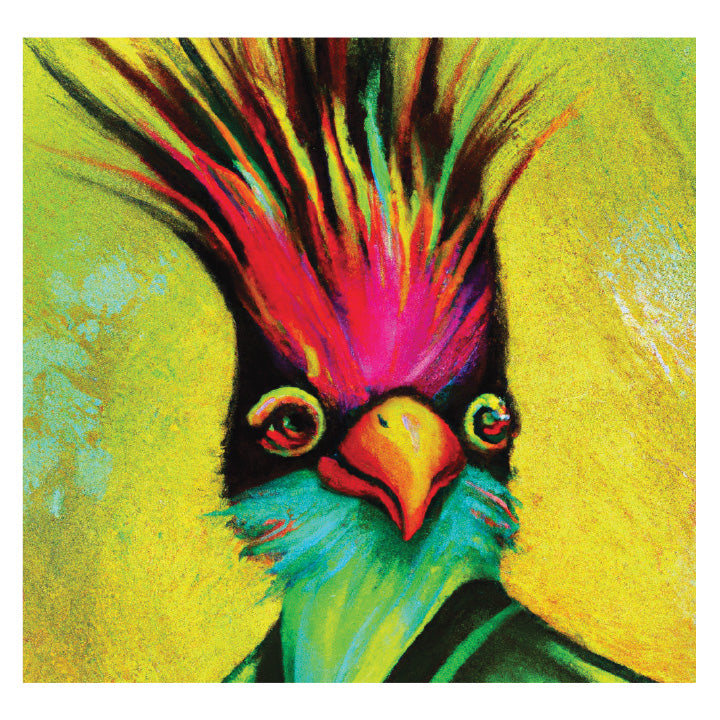 Loopy Impressions Pattern - Poppy